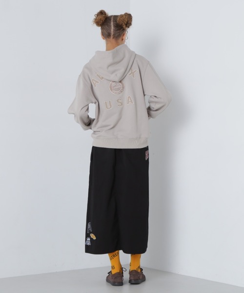 AVIREX パーカー VARSITY LOGO SWEAT PARKA NYC/バーシティー