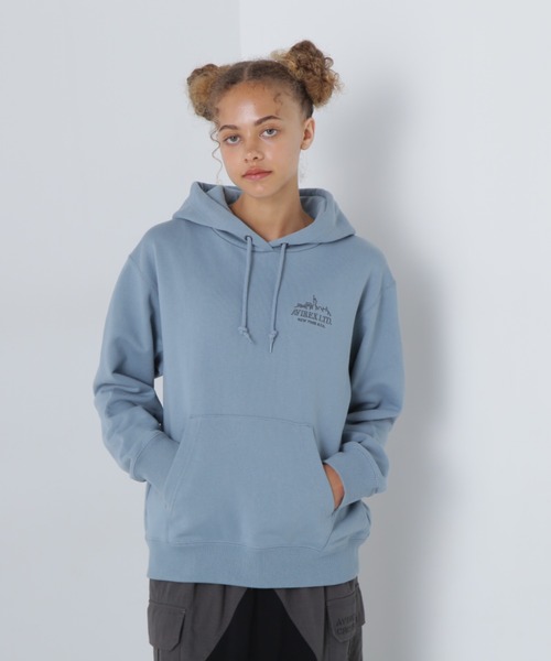 パーカー VARSITY LOGO SWEAT PARKA NYC/バーシティーロゴ スウェットパーカー ニューヨーク レディース AVIREX パーカー VARSITY LOGO SWEAT PARKA NYC/バーシティー