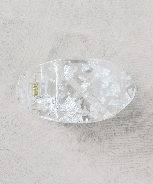 Flowering（フラワーリング） ヘアクリップ オーバル/スクエア