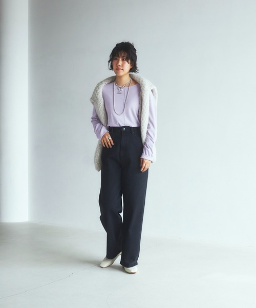 YANUK（ヤヌーク） ジーンズ デニム デニムパンツ ルーズストレート