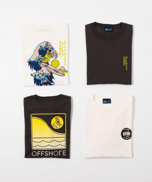 OFFSHORE（オフショア） tシャツ 「Collection」OS×BYRD BANZAI TEE