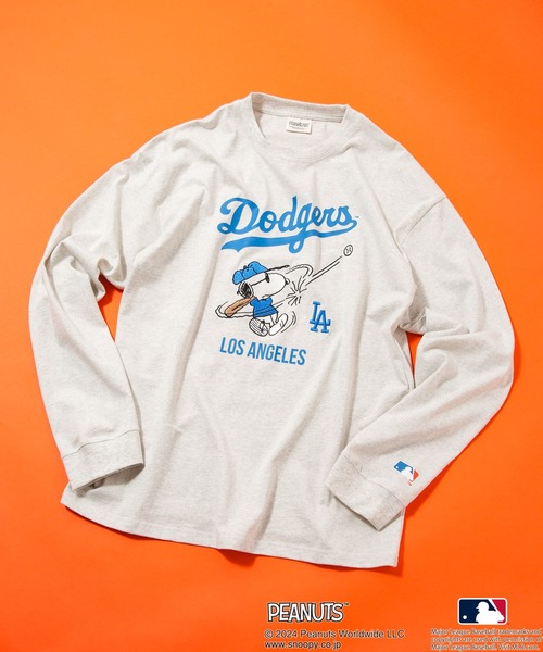 PEANUTS tシャツ 「MLB ×PEANUTS」オリジナルデザイン Tシャツ