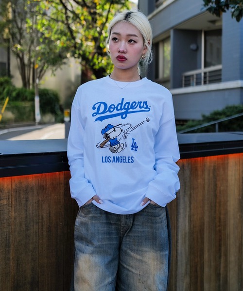PEANUTS tシャツ 「MLB ×PEANUTS」オリジナルデザイン Tシャツ