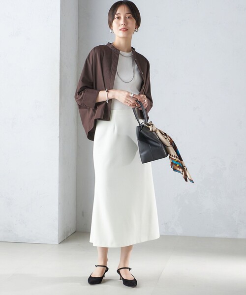 ブラウス シャツ BRAIDED PIPE シャツ レディース メンズ OTONA トップス シャツ ブラウス レディース ホワイト 春夏 7分