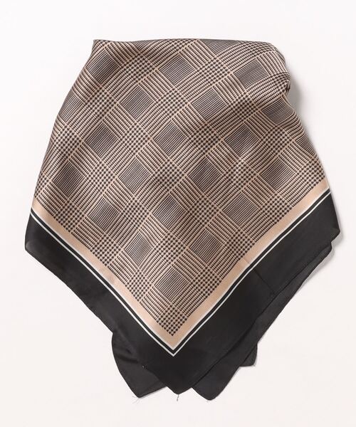 NO WAY スカーフ バンダナ /リングSET♪/千鳥柄スカーフ レディース