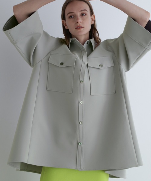 ブラウス シャツ ドライタッチボンディングシャツ レディース