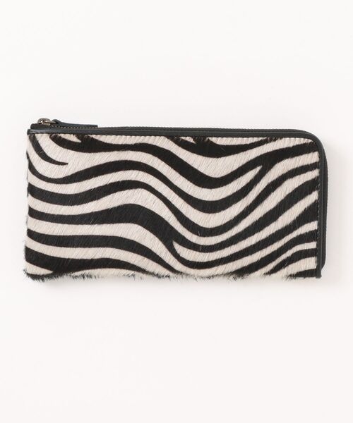 財布 ハラコL字ファスナー長財布 レディース : ZOZOTOWN Yahoo!店