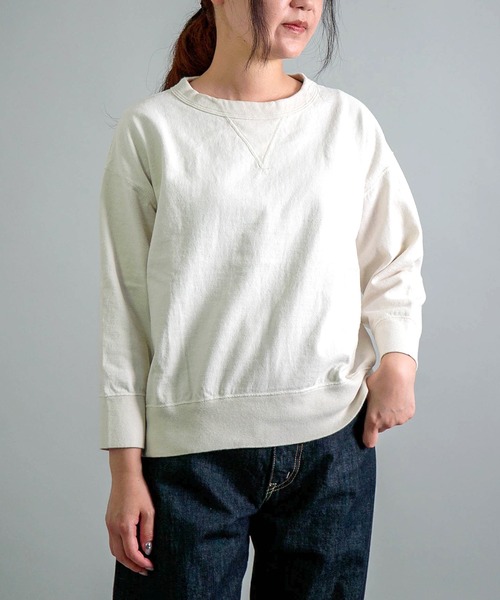 トレーナー スウェット 「OMNIGOD womens / オムニゴッド」 8/天竺 マニッシュトレーナー レディース OMNIGOD トレーナー スウェット 「OMNIGOD womens