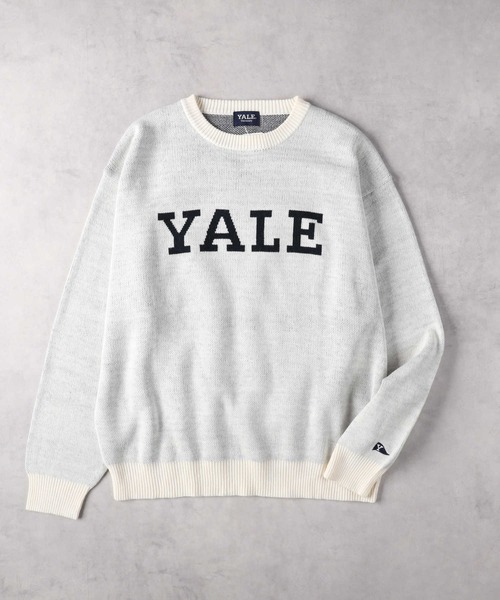 Right-on（ライトオン） セーター ニット YALE ロゴニット メンズ