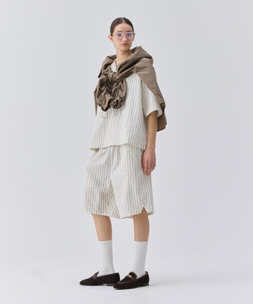 トップス SOERTE LOOSE H / S OPEN COLLAR SHIRT LOOSE H / S OPEN COLLAR SHIRT (ASSORT)/ルーズハーフスリーブ