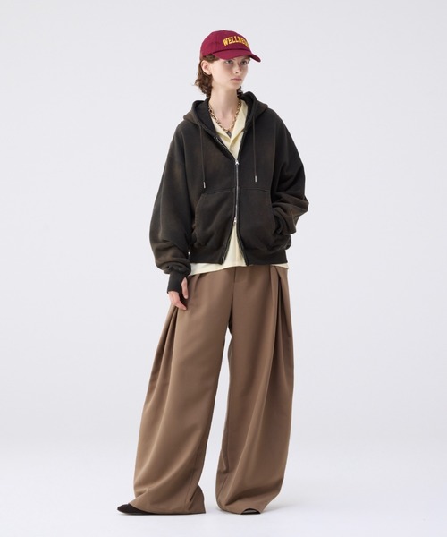 soerte シャツ LOOSE H / S OPEN COLLAR SHIRT (ASSORT)/ルーズ