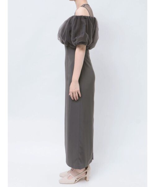 LAGUNAMOON ドレス LADYシアーボレロレイヤードワンピース