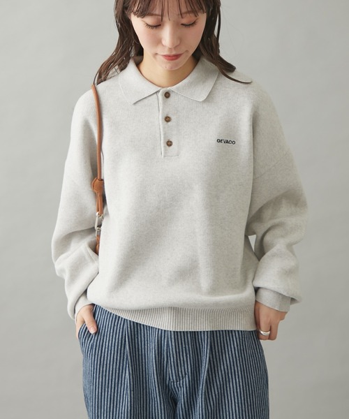 新品未使用 namacheko 22SS パターンニット ポロシャツ Sサイズ m17384569490_1.jpg?1722475188