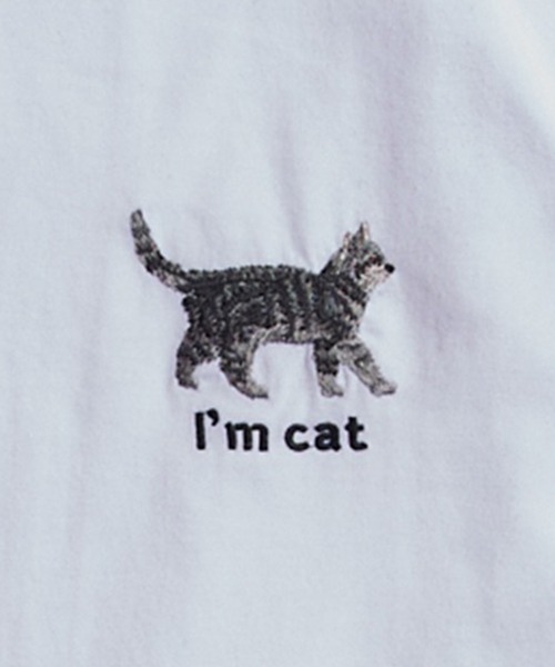 【未使用タグ付き】HARDY NOIR CAT PRINT スウエット 猫柄 WS-T23-003-2_1.gif