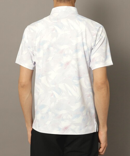 アダバットストリーム（ADABAT STREAM）/UVカット吸水速乾 フェザープリントポロシャツ ADABAT STREAM（アダバット ストリーム） ポロシャツ UVカット/吸水速