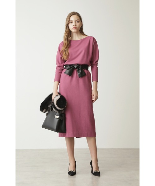 「PINKY&DIANNE」 長袖ワンピース 36 ピンク レディース_画像4