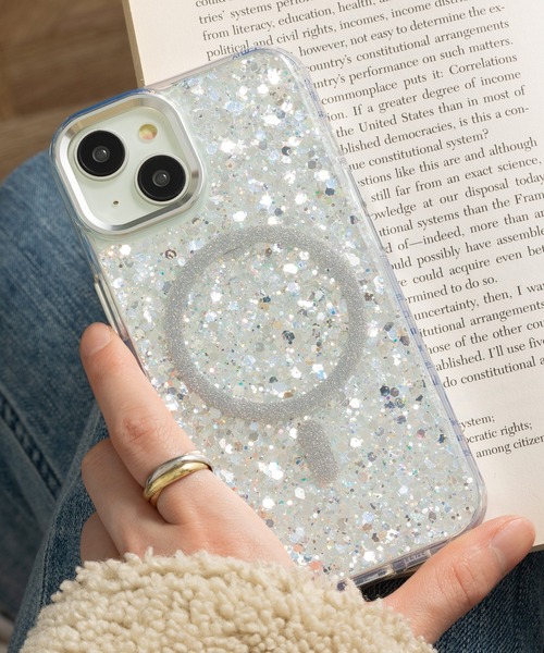 emonique（エモニーク） スマホケース iPhoneケース カバー キラキラ