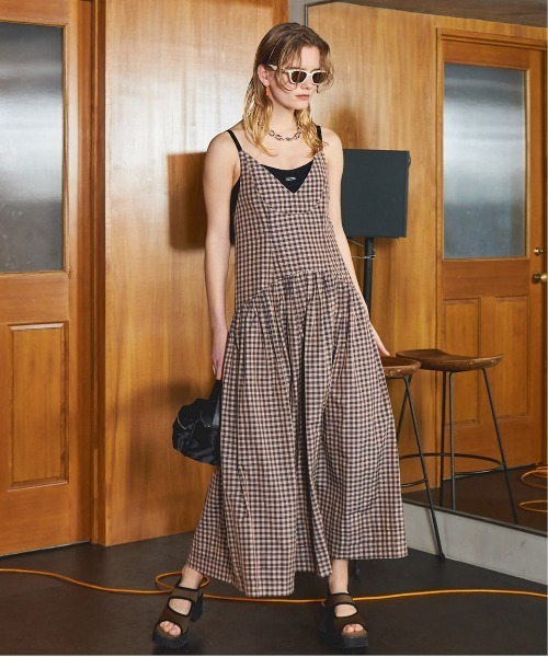 MAISON SPECIAL ワンピース Tiered Volume Camisole Dress