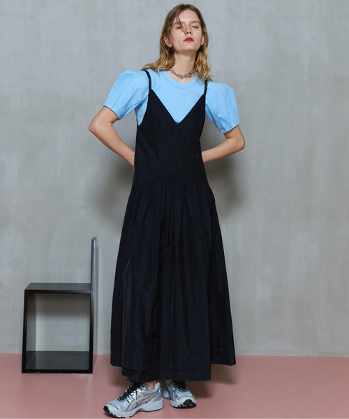 MAISON SPECIAL ワンピース Tiered Volume Camisole Dress