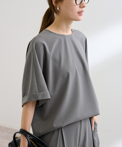UVカットTee-ブラウス　※SETで割引あり FRAMeWORK ブラウス シャツ UVカットTee-ブラウス レディース