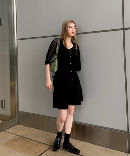 Ameri（アメリ） オールインワン 2WAY KNIT ROMPERS SHIRT レディース