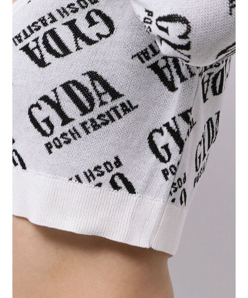 GYDA カーディガン POSH FADITAL ニットカーディガン レディース