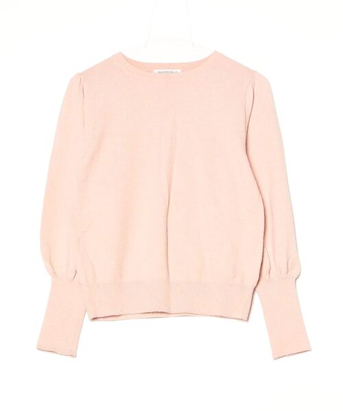 「MADEMOISELLE ROPE'」 長袖ニット 38 ピンク レディース_画像3