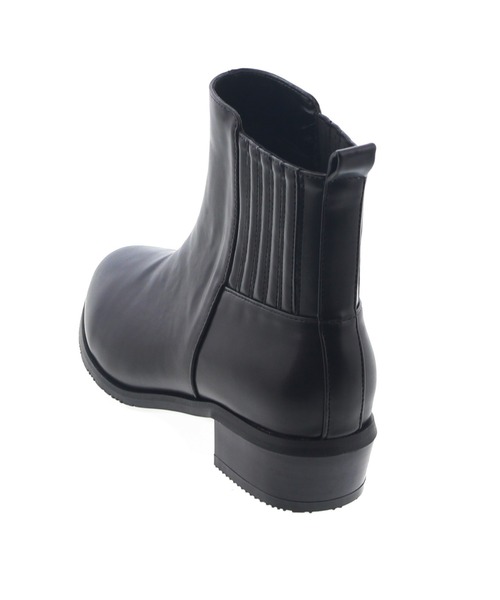 「JELLY BEANS」 ショートブーツ S グレイッシュベージュ レディース_画像3