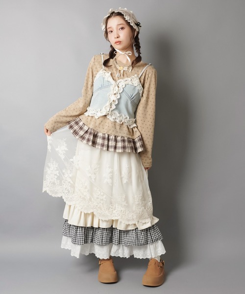 コリラックマ×SPINNS ロングスカート コリラックマ×SPINNS』 ロングスカート | SPINNS WEB STORE | SPINNS