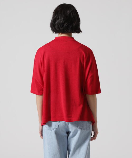 ポロシャツ ポロ B omnivore/ビーオムニボー　リネンコットンポロ レディース BEAVER ポロシャツ ポロ B omnivore/ビーオムニボー リネン