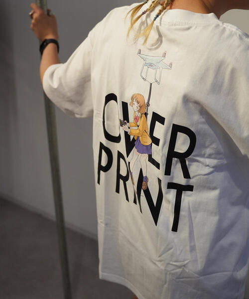 tシャツ overprint/オーバープリント/「LHP EXCLUSIVE」GALLERY TEE 2 レディース メンズ