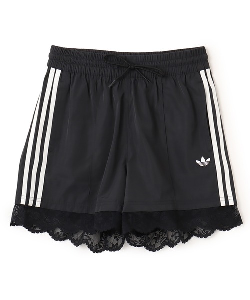 パンツ adidas 3 STRIPE SHORT / アディダス レース トリム 3 ストライプ ショーツ レディース