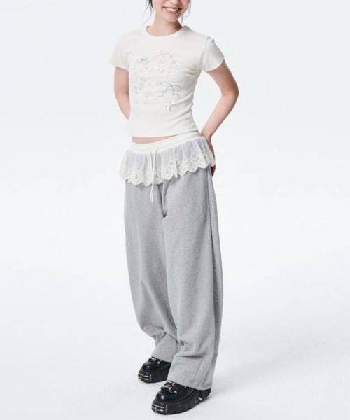 tシャツ 「runningHIGH」RIBBON CAT H/S TEE レディース runningHIGH tシャツ 「runningHIGH」RIBBON CAT H/S TEE