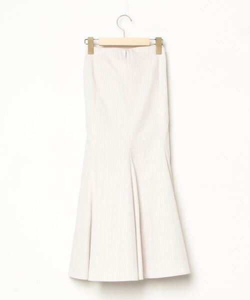 BEAMS Demi-Luxe 新品　ベージュ サイズ36 スカート Demi-Luxe BEAMS 「Demi-Luxe BEAMS」 フレアスカート 36