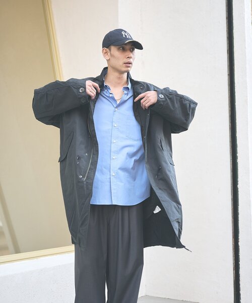 journal standard モッズコート ブラック L JOURNAL STANDARD（ジャーナルスタンダード） モッズコート MEDIUM