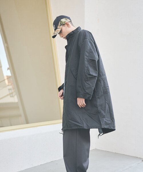 JOURNAL STANDARD ブラック モッズコート JOURNAL STANDARD（ジャーナルスタンダード） モッズコート MEDIUM