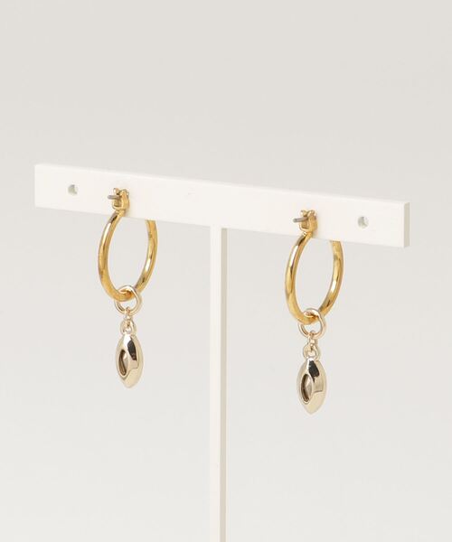 HTH stone hoop earring : ZOZOTOWN Yahoo!店 - 通販 - Yahoo!ショッピング