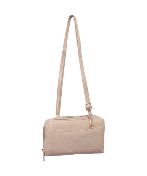 新品☆お財布ショルダー☆ショルダーバック☆教童工房☆ダブルファスナー☆本革 クーポンで25％OFF】本革ショルダーバッグ ポシェット 斜め掛け