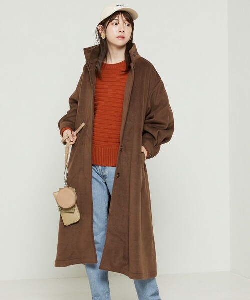 FREAK'S STORE（フリークスストア） チェスターコート フリ- ブラウン