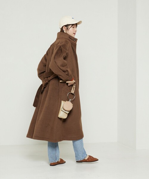 FREAK'S STORE（フリークスストア） チェスターコート フリ- ブラウン