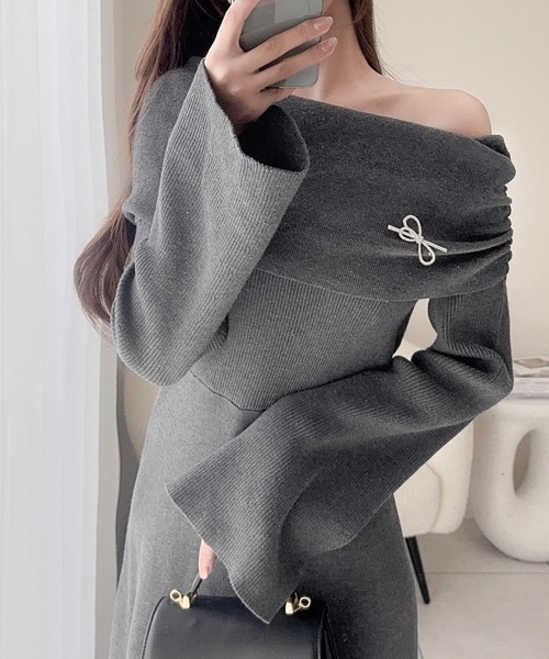 mily bilet パーティードレス ワンピース 「mily bilet」女性らしさを