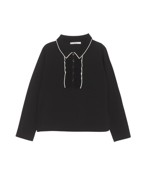 アナイ　七分袖ニット　38 ANAYI 「ANAYI」 7分袖ニット 38 ブルー レディース : ZOZOTOWN
