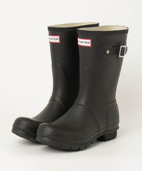hunter レインブーツ☆ WOMAN】WOMENS REFINED TALL NEOPRENE ZIP BOOT（レインシューズ