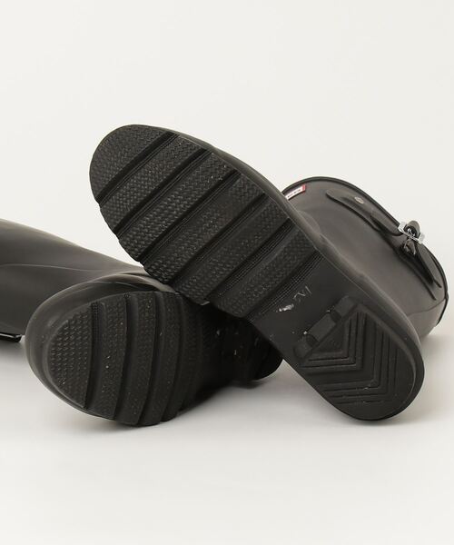 HUNTER 「HUNTER」 レインブーツ 6M ブラック レディース