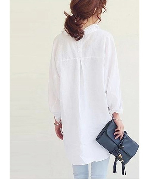 「Miniministore」 長袖シャツ XX-LARGE ホワイト レディース