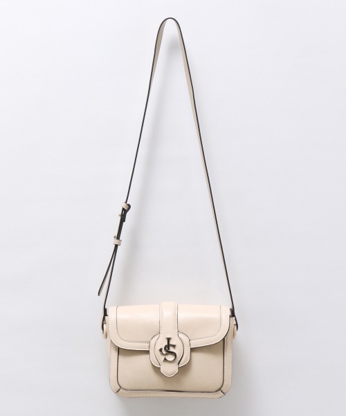 JEANASIS（ジーナシス） ショルダーバッグ FREE ブラック×ゴールド