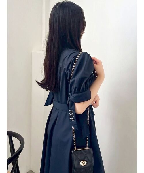 POLO BCS ワンピース 「POLO コラボ」ヘムレイヤードシャツ