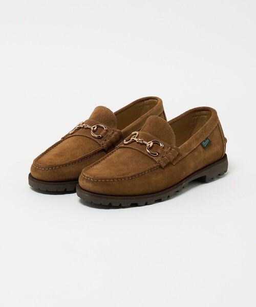 Paraboot ローファー 「別注」「Paraboot」スエード ビット