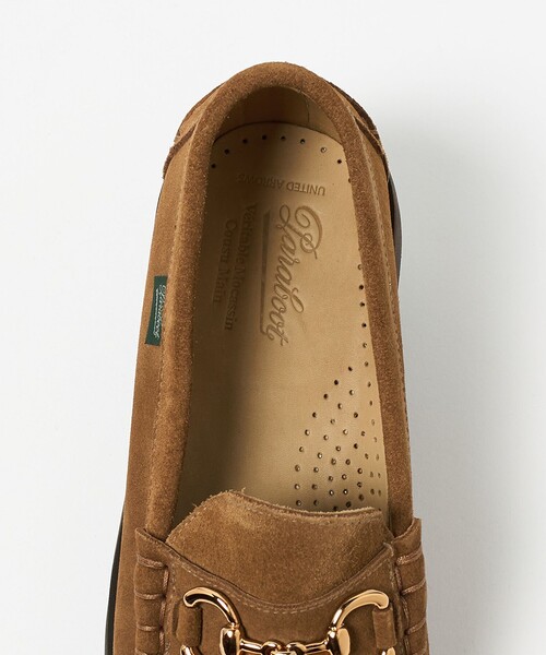 Paraboot ローファー 「別注」「Paraboot」スエード ビット