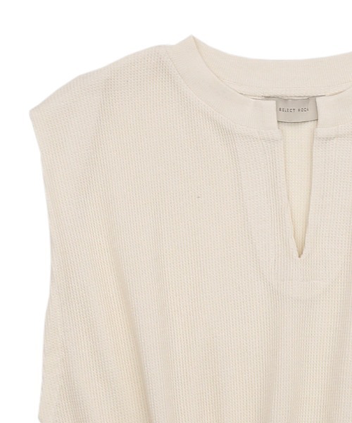 「select MOCA」 ノースリーブトップス FREE ブラック レディース_画像4